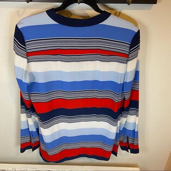 Brooks Brothers striped blouse size 8 - Picture 3 of 5